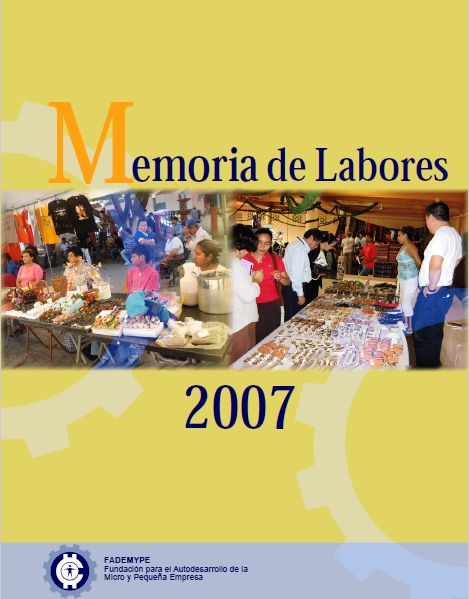 Memoria de labores 2007